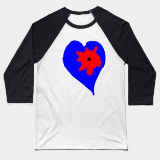 shot on heart Baseball T-Shirt